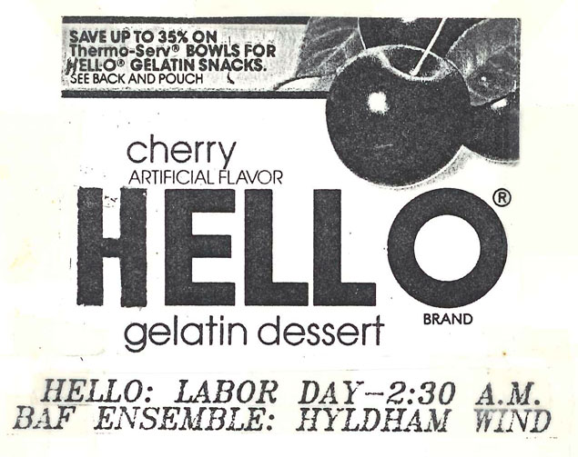 Cherry Hello cover